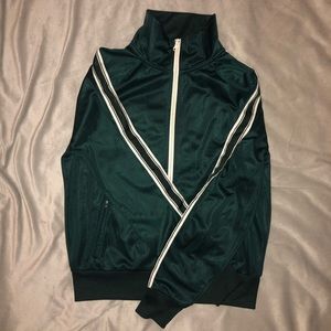 Green Graphic Track Jacket